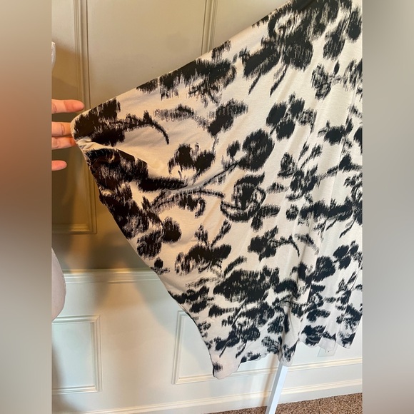 Bryn Walker NWT Large Wilder Tunic Top Blouse Dolman Parsnip Tan Black $178 - Picture 5 of 7